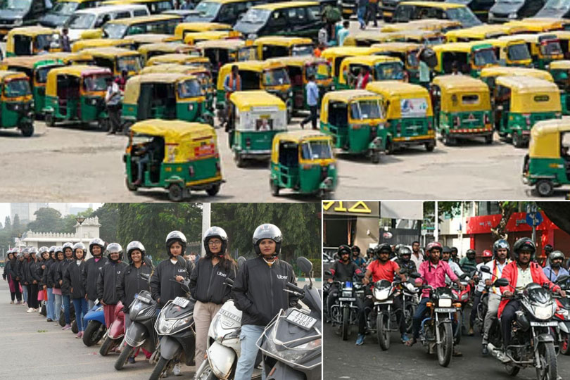 ബൈക്ക് ടാക്സി നിരോധിക്കാൻ ഓർഡിനൻസ് പുറപ്പെടുവിക്കണമെന്ന് ബംഗളുരുവിലെ ഓട്ടോ ഡ്രൈവേഴ്സ് യൂണിയൻ